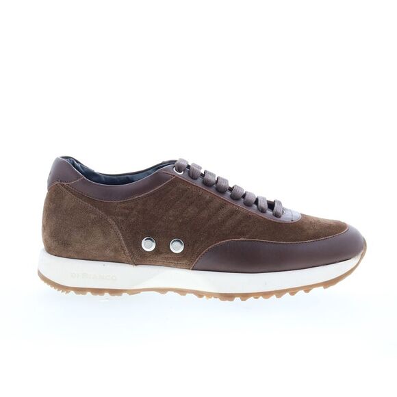 Di Bianco Mens Daytona Lux Runner Brown Shoes (NWT)